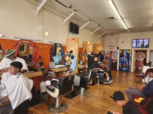 In The Cut barbershop is a shop for everyone - men, women, kids, seniors, Indigenous Americans, Latinos, Caucasians, and LGBTQ.