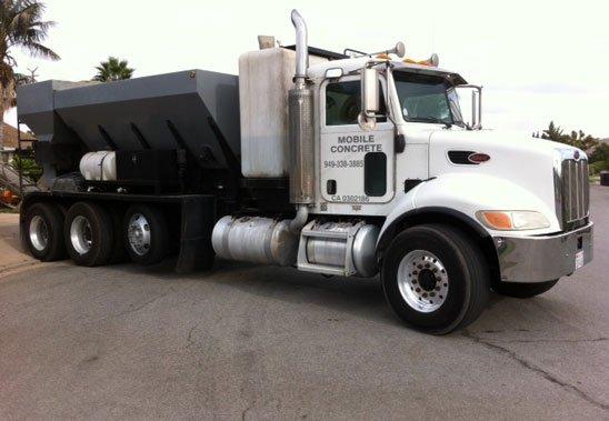 Concrete Delivery 24 hours a day, 7 days a week. Call Mobile Concrete today!
