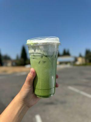 Peaches & Cream Matcha