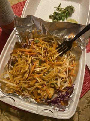Chicken Pad Thai Noodle