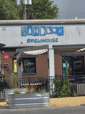 Signage from outside - September 2025