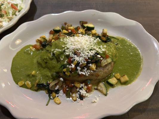 Veggie Poblano Pepper