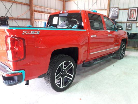 chevy after buffing and polish