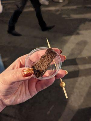 Chocolate cheesecake