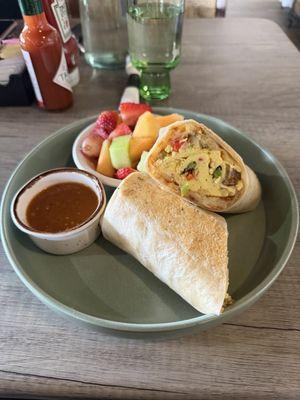 Sausage Breakfast Burrito