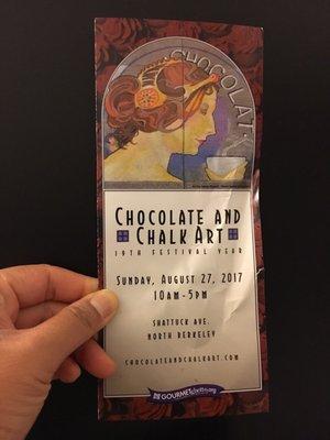 Chocolate & Chalk Art Festival