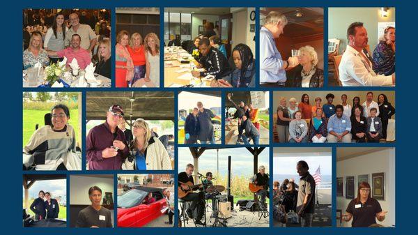 Bravo volunteers and supporters