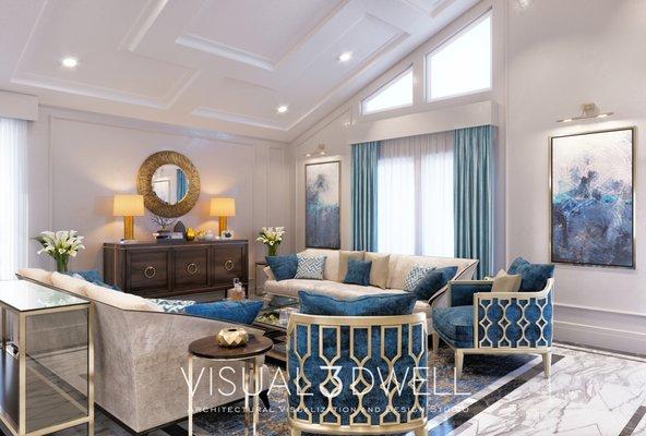 Interior Design in Pasadena by Visual 3 Dwell