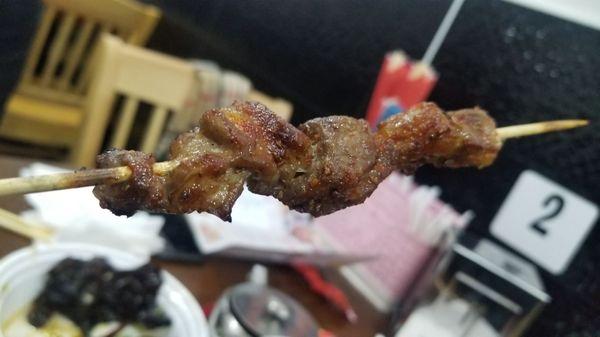 Look at that charred lamb goodness