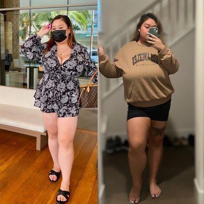 I did the Full Body Rapid Spray Tan! Amazing results.