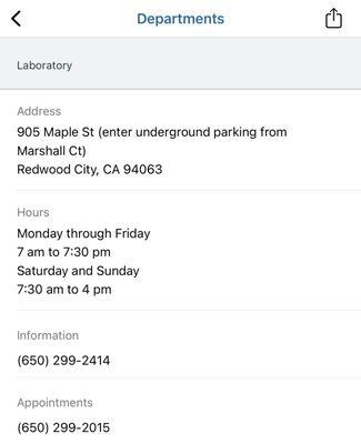 Correct hrs as of 03.11.23 | screenshot for KP app