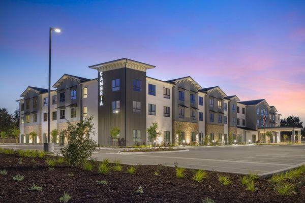 Exterior of Hotel at Night