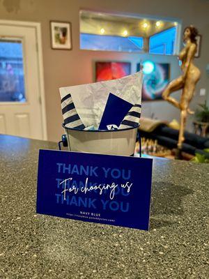 Navy Blue Cleaning Service