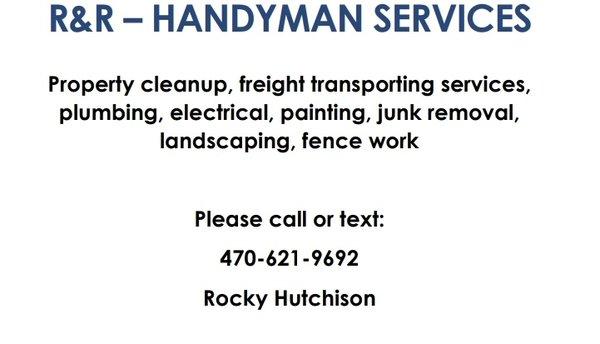 R&R Handyman Services
