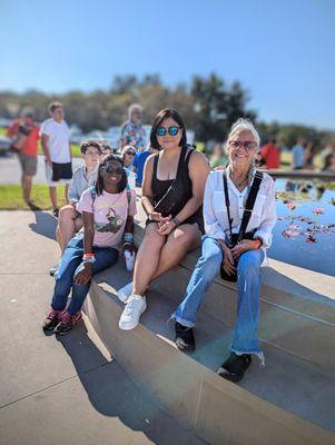 Another fun morning hanging with friends and family