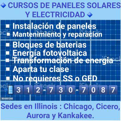 CURSOS DE PANELES SOLARES Y ELECTRICIDAD
!Conviértete en un especialista con nosotros
En este curso aprenderás a instalar, mantener y repara