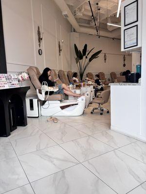 Spa pedicure