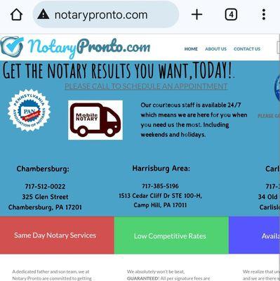 Notary Pronto