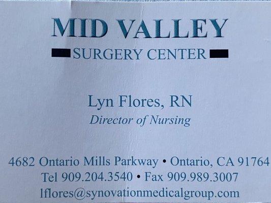 Mid Valley Surgery Center