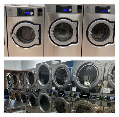 New washers and dryers!