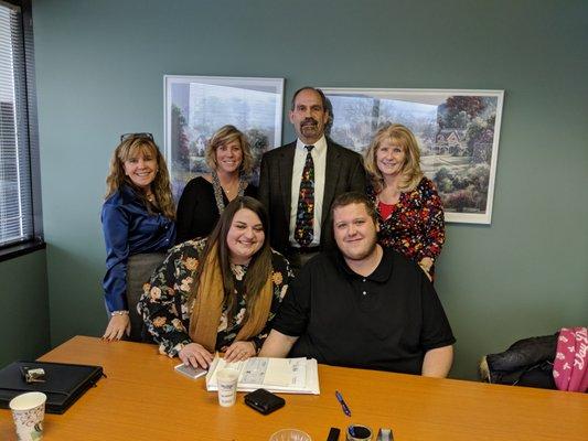 Nothing makes me more satisfied than a young couple buying their first home. Mom & Dad were also clients.