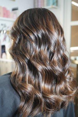 Grey blending highlights