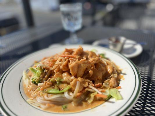 Peanut curry for lunch... $12.45