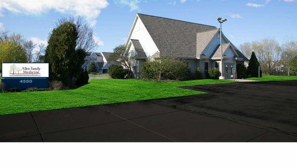 Exterior view of 4580 S Nicholson Ave, Timothy Allen, MD's office.
