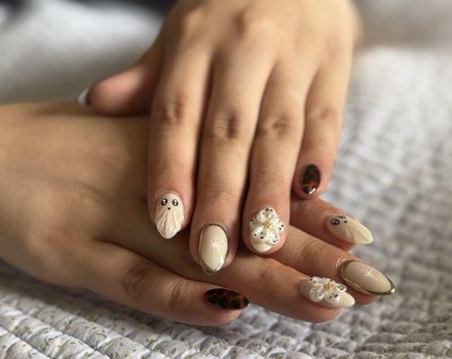 Fall/Halloween Nails by Angel