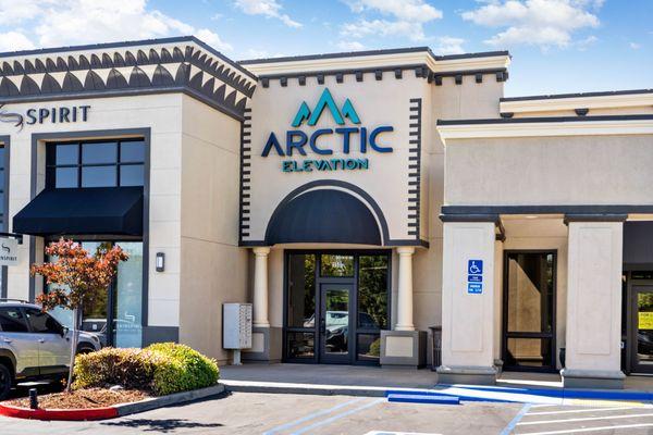 Arctic Elevation's luxury wellness studio in Roseville -- your destination for IV therapy, NAD+ infusions, Cryotherapy, HydraFacial, and mor