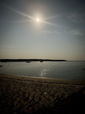 Swift's beach full moon