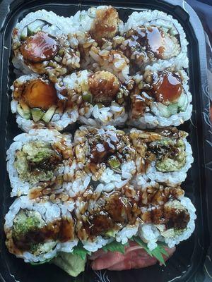 Tempura Broccoli Roll Shrimp Tempura Roll