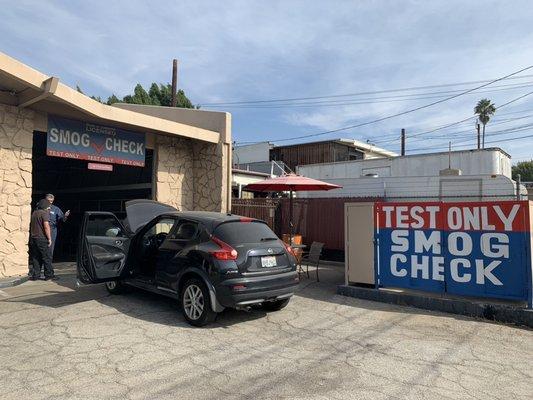 CA Smog Test Only Center
