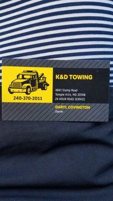K & D Towing Services
