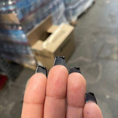 don't go here! The nail tech is very rude and didn't do what I asked. He cut me as well.