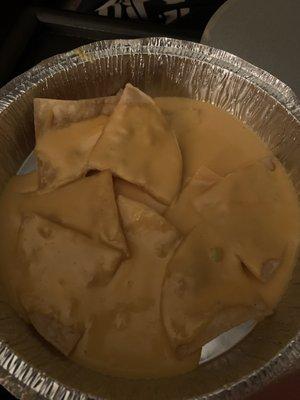 Was supposed to be a 1/2 order of Nachos! Never again!!