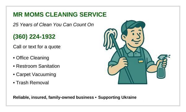 Mr Moms Cleaning Service