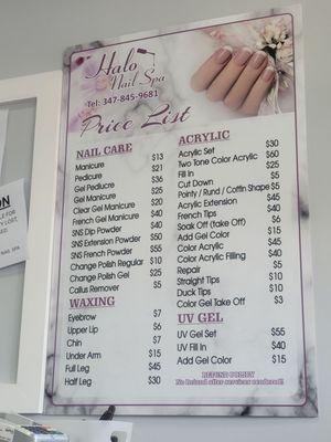 Halo nail spa