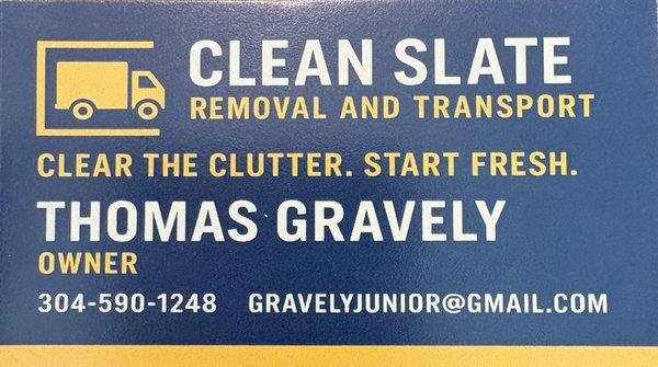Clean Slate Removal & Transport