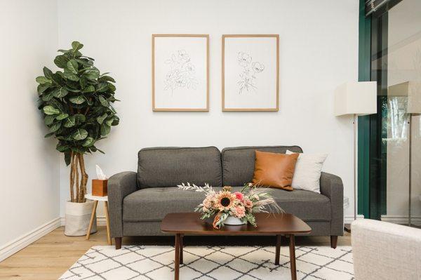 We provide a safe and comfortable place to talk