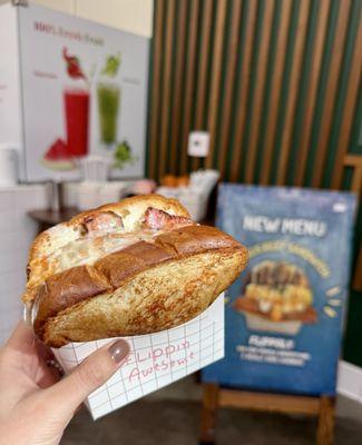 Mozzarella with Added Bacon