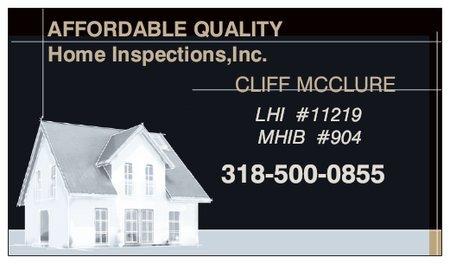Affordable Quality Home Inspections