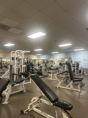 Weight room