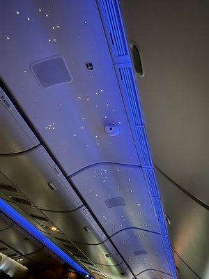 Starry night ceiling