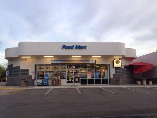 Front of Chevron on Chandler Blvd