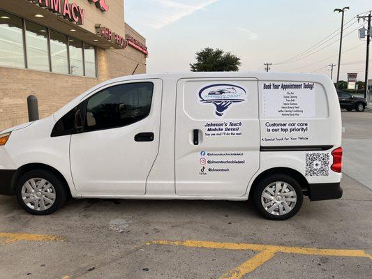 Johnson’s Touch Mobile Detail