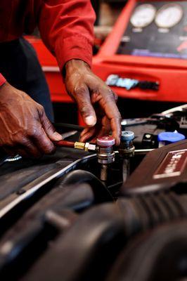 Visit our experienced technicians at McNeal Automotive today to ensure your car's AC and  heating is in prime condition.
