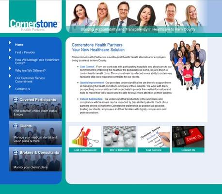 A website we designed recently.