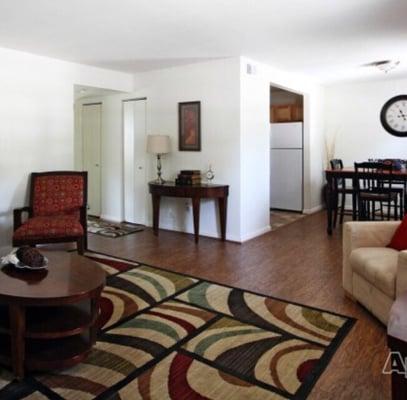 This is their beautiful show room. This is what you think you are moving into