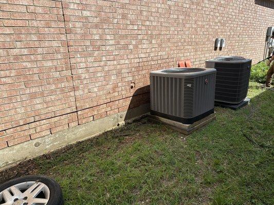 Brick and foundation cleaning